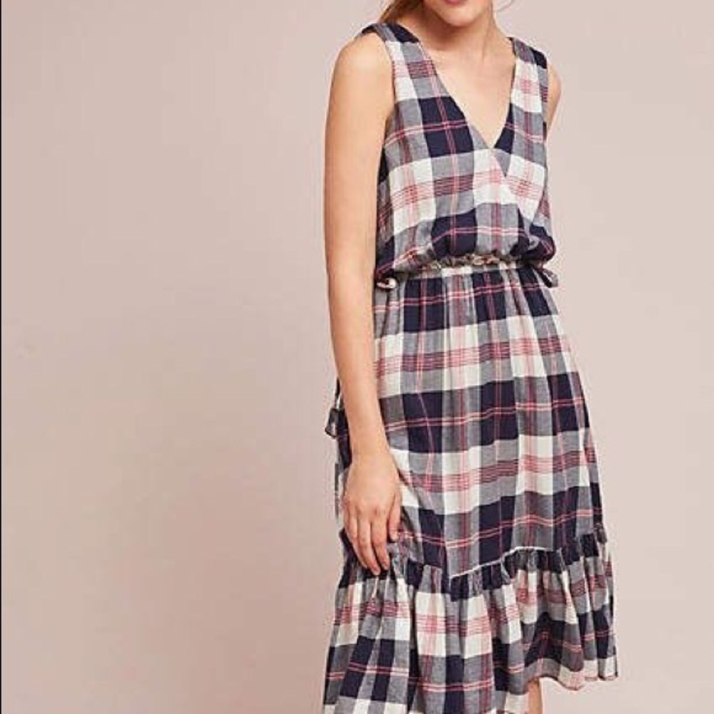 Anthropologie Isabella Sinclair Dickens Dress XL